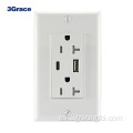 ETL USB Wall Socket Tipo C 4.2A Salida